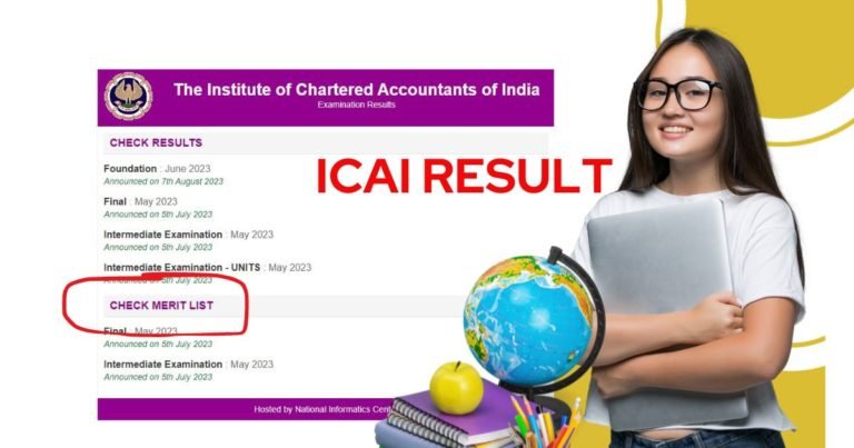 Icai Result Nov 2023